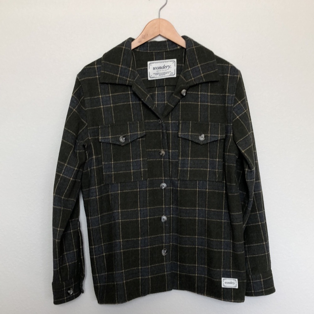 Wool Flannel Shacket